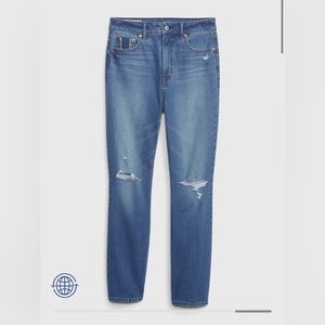 Gap Woman's Sky High Rise Vintage Slim Jeans with Washwell